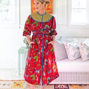 Printfresh Pencil & Paper Co. Antelopes Forest Day To Nightgown Size M